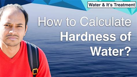 lab test for water hardness|how to determine water hardness.